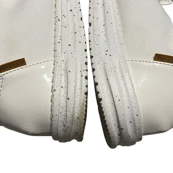 Hey Dude Wendy Shoe Coconut Milk Women's 10 White Casual Comfy Loafers Summer - Picture 5 of 9